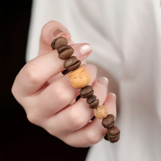 【灵魂对撞】 三檀小舍 天然很醒脑 咖啡豆 手串 男女同款情侣款