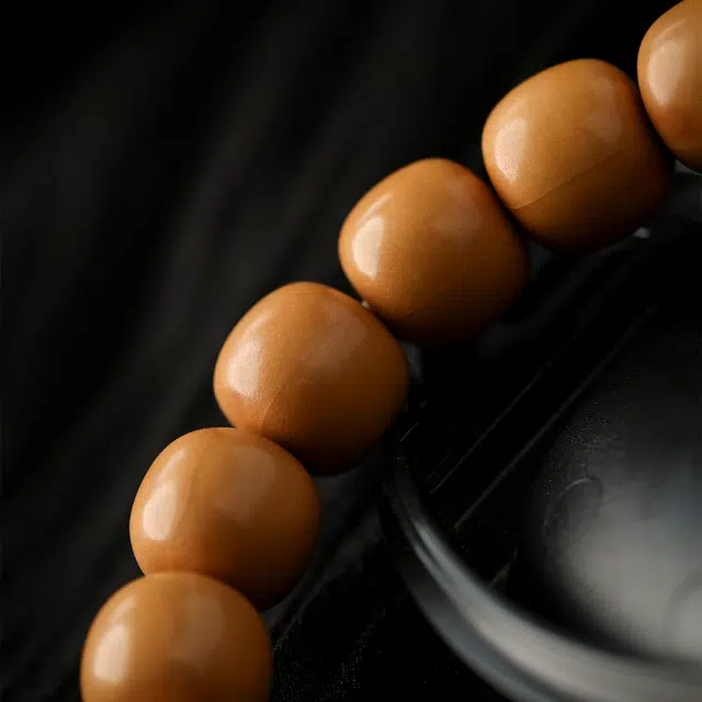 三檀小舍 【原皮原色原籽】 国潮新中式欧泊·转运珠盘玩绕指柔招财平安喜乐小众高品质文玩盘玩#好运 猴头核桃 手串 男女同款情侣款