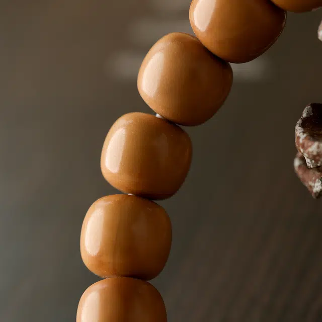 三檀小舍 国风国潮新中式高品质文玩盘玩小众简约高级感#好运 猴头核桃 手串 男女同款情侣款