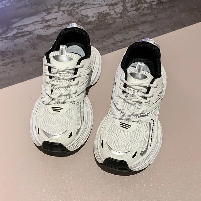 运动休闲厚底增高百搭轻便个性时尚 减震防滑透气 低帮 老爹鞋 女款