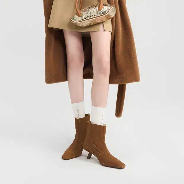 Lost in Echo Cat Heel Ankle Boots