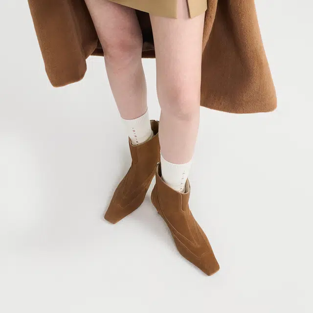 Lost in Echo Cat Heel Ankle Boots