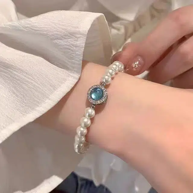 素 小众设计精致轻奢风气质手饰 锆石 手链 女款