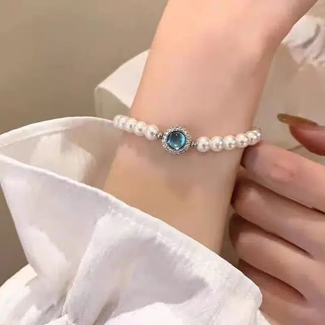 素 小众设计精致轻奢风气质手饰 锆石 手链 女款