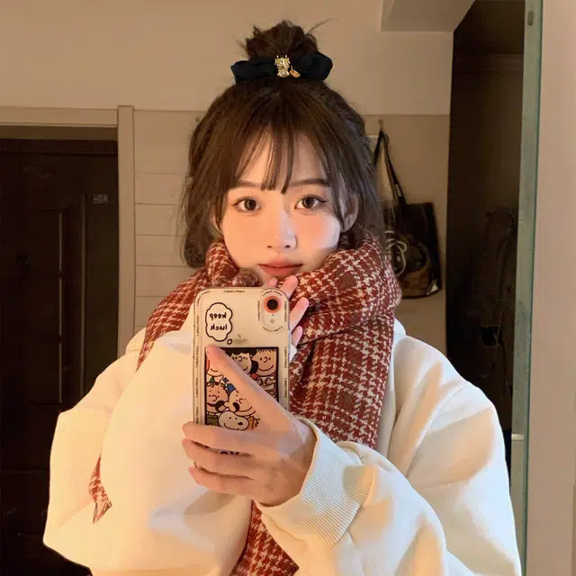 韩雨蝶 国潮龙大肠发圈新中式发绳高级感时尚头绳质感扎头发发饰 女款 黑色