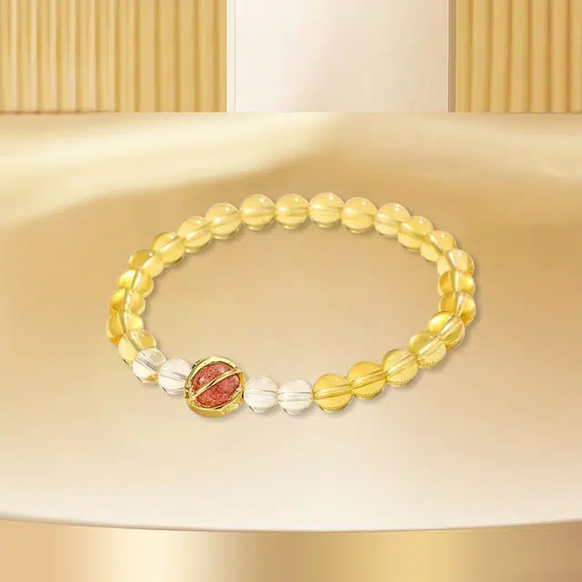 金瑞邦 简单百搭 显白气质 小众设计 高级感 轻奢高档 水逆退散 转运珠 上岸考研 精准桃花#好运 水晶 手串 女款