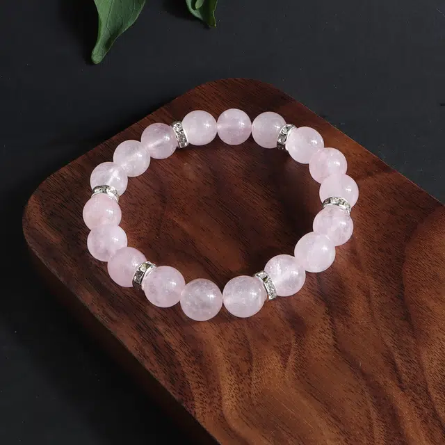 金瑞邦 【赠消磁石】简单百搭 显白精致 小众设计 高级感 水逆退散 精准桃花 转运来福 五行能量#好运 水晶 手串 男女同款情侣款