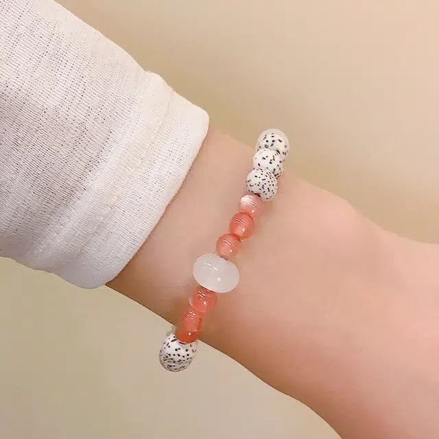 金瑞邦 星月 平安扣 简单百搭 显白精致 高档轻奢 转运来财 平步青云 步步高升 精准桃花 菩提根 手串 女款
