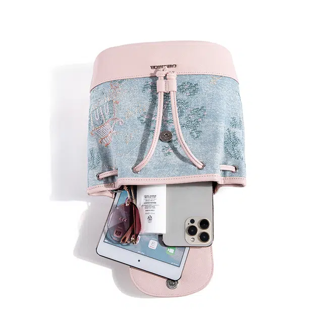 CAEISL&KCIEL Dopamine Commuter PU Backpack