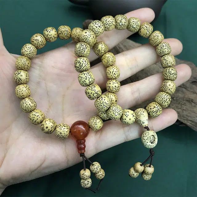盈满堂 原生态黄金籽 星月菩提 手串 男女同款情侣款