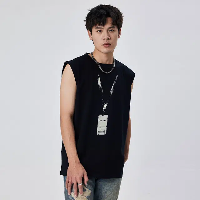 摇滚计划 休闲宽松背心 男女同款