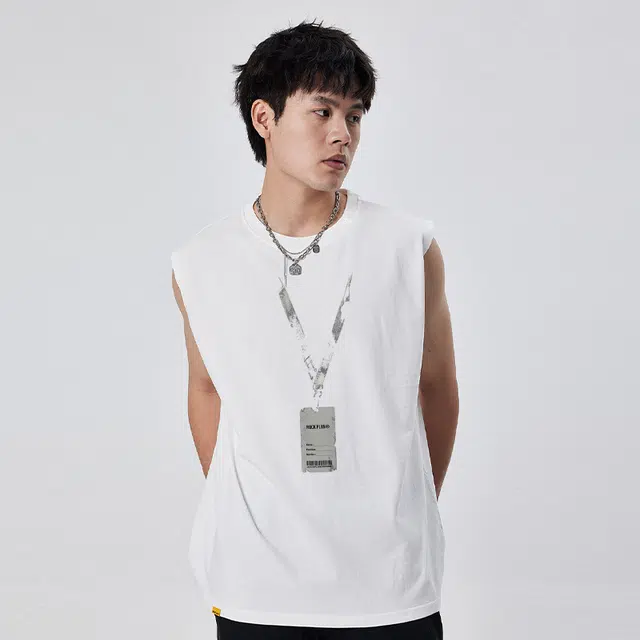 摇滚计划 休闲宽松背心 男女同款