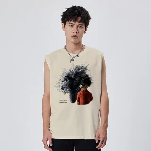 摇滚计划 纯棉背心 男女同款