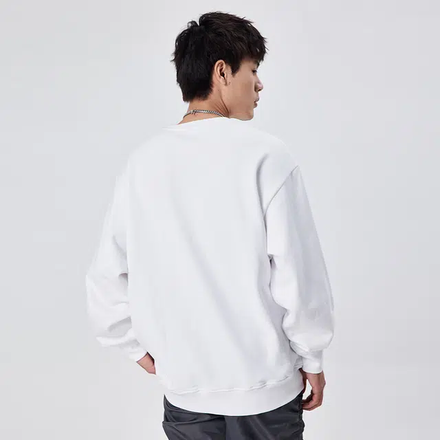 摇滚计划 爵士乐字母印花创意圆领纯棉卫衣 男女同款