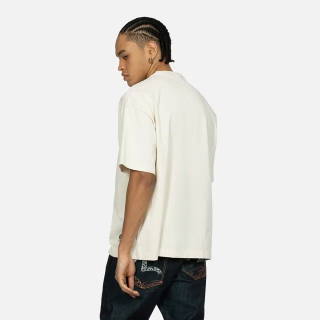 EVISU SS24 Buddha Head Embroidered T-Shirt