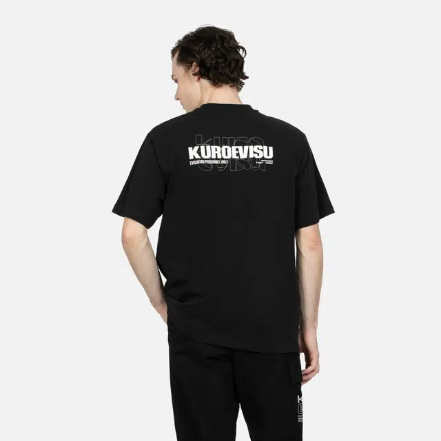 EVISU AW23 Logo Print Crewneck T-Shirt