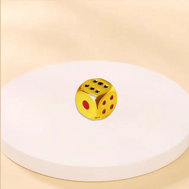 水贝之星 黄金骰子摆件 简约精致萌趣可爱创意设计小众高级感收藏纪念储蓄储值 好运 足金 投资类 金条/金币/金章 男女同款情侣款