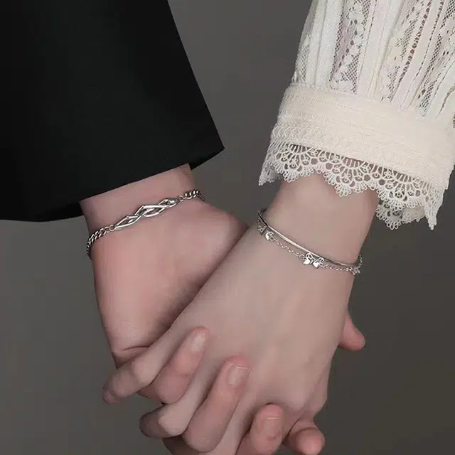 水贝之星 相思树蝴蝶 甜美森系小清新精致优雅闪耀灵动雅韵显白气质 在逃公主可调节 合金 手链 男女同款情侣款