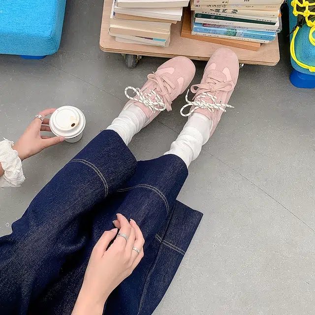 猪皮 猪八革简约经典舒适透气复古百搭 减震吸汗增高 低帮 生活休闲鞋 女款