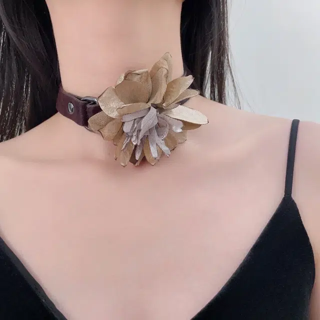 都爵 小众轻奢复古风 简约高级感 皮革 项链 女款