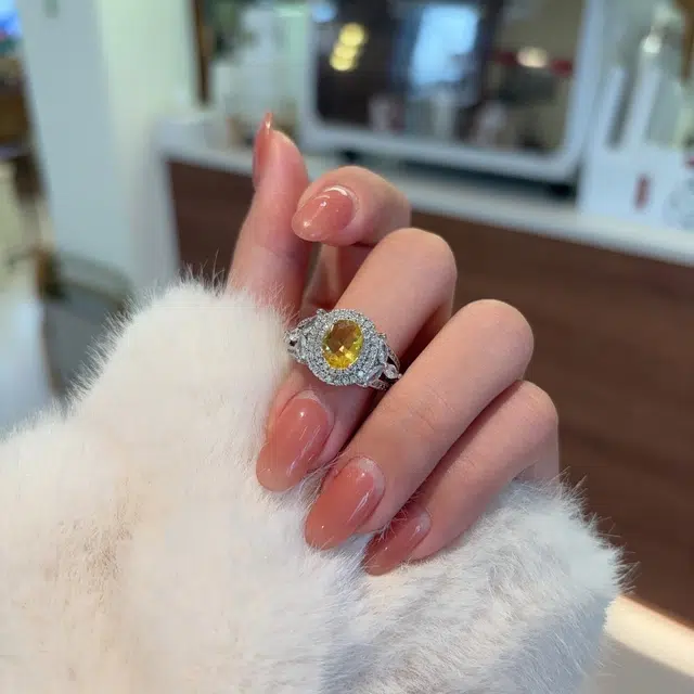 都爵 轻奢高级感几何设计名媛气质个性优雅小众开口 铜 戒指 女款