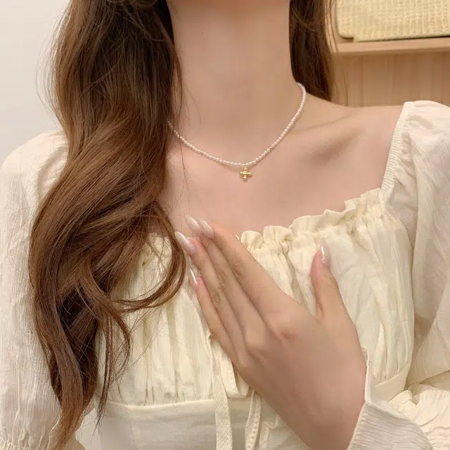 都爵 法式复古时尚高级优雅气质 珍珠 项链 女款