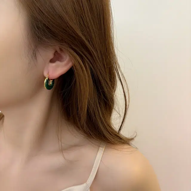 都爵 欧美复古气质高级感不规则图案 铜 耳环 女款