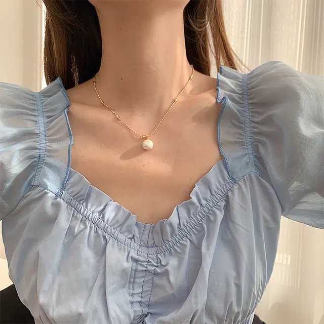 都爵 小众轻奢气质 仿珍珠 项链 女款