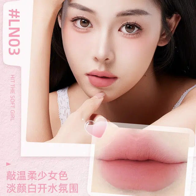 健美创研  双头唇线笔刷勾勒唇形丰唇防水持久不掉色学生裸色口红女 易上色显白立体