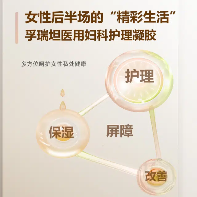 孚瑞坦 医用妇科护理凝胶 紧致滋润 阴道萎缩中老年绝经更年期干涩炎症妇女女性