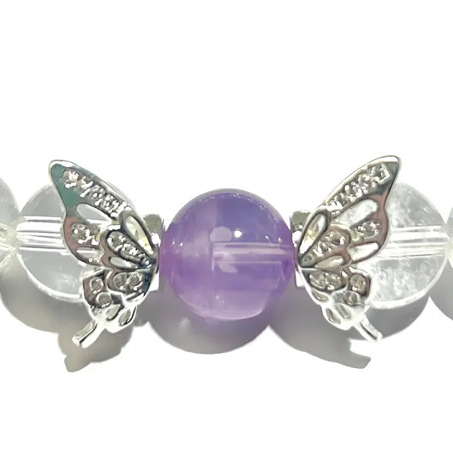 【诸事万顺】 兰慕茵诺 原创设计 紫定能行 新中式薰衣草转运珠 小众设计高级感首饰#好运 水晶 手串 女款