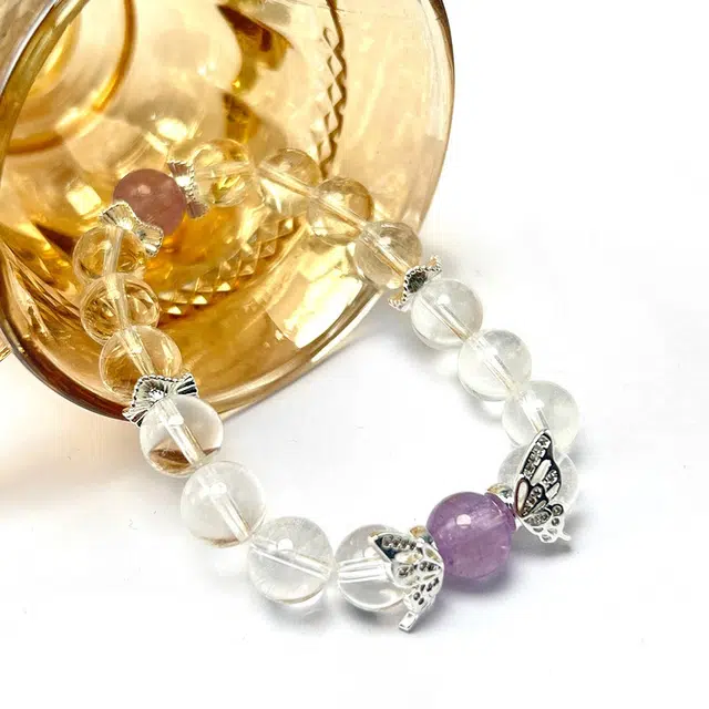 【诸事万顺】 兰慕茵诺 原创设计 紫定能行 新中式薰衣草转运珠 小众设计高级感首饰#好运 水晶 手串 女款