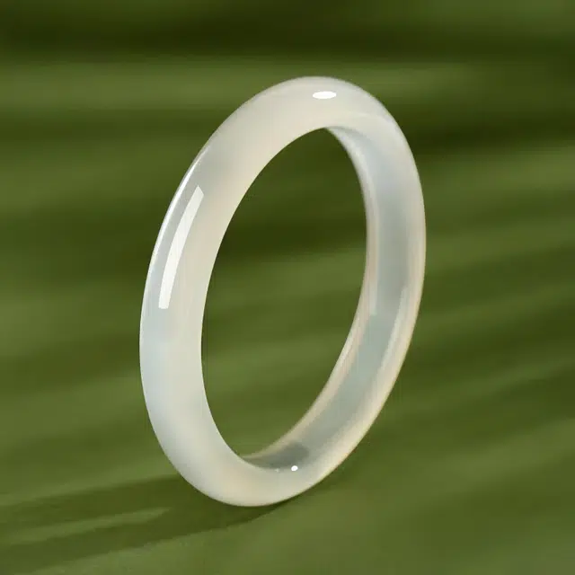 兰慕茵诺 新中式  国风高品质 高级清冷感#好运天然 玉髓 手镯 男女同款情侣款