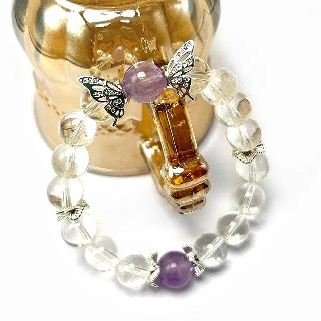 【诸事万顺】 兰慕茵诺 原创设计 紫定能行 新中式薰衣草转运珠 小众设计高级感首饰#好运 水晶 手串 女款