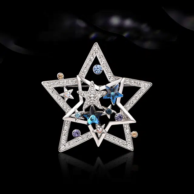 兰盈 轻奢小众 环保合金 胸针 男女同款情侣款