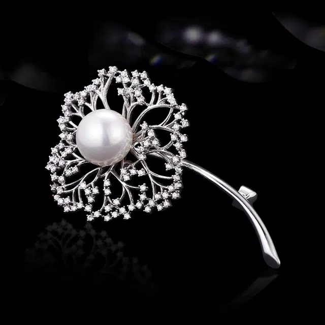 兰盈 蒲公英#好运 人造水晶 胸针 男女同款情侣款