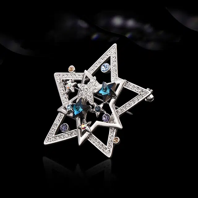 兰盈 轻奢小众 环保合金 胸针 男女同款情侣款