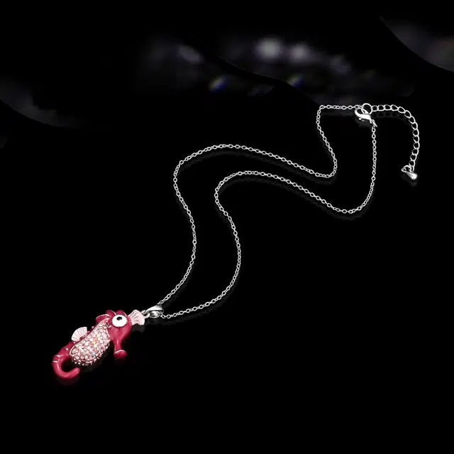 兰盈 小海马轻奢小众原创设计 合金 项链 女款