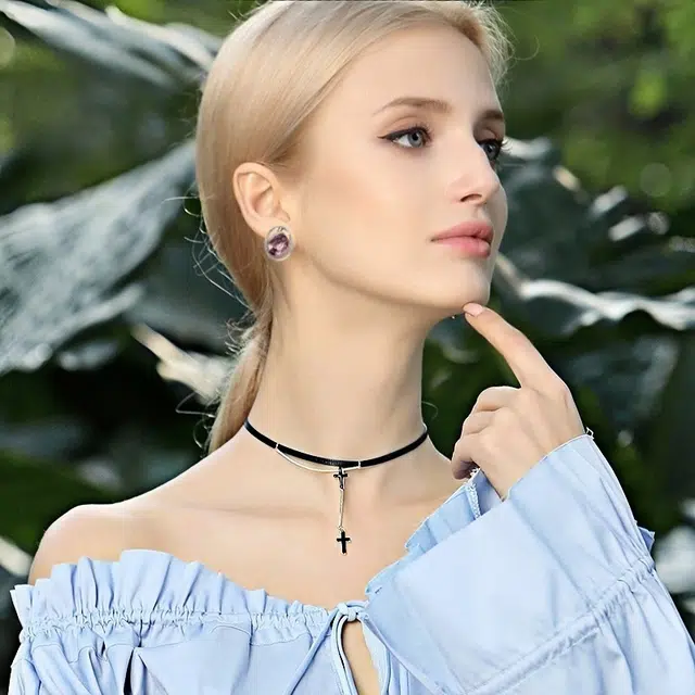 兰盈 许愿石#好运 水晶耳环 轻奢小众耳饰品 女款