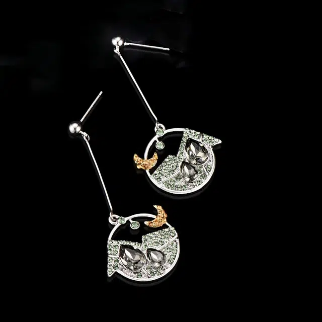 兰盈 圆境 轻奢优雅耳饰品 合金 耳环 女款