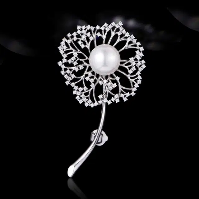 兰盈 蒲公英#好运 人造水晶 胸针 男女同款情侣款