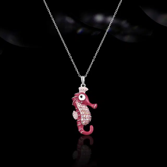 兰盈 小海马轻奢小众原创设计 合金 项链 女款