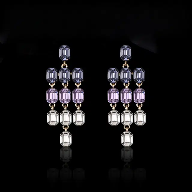 兰盈 轻奢小众 原创设计 合金 耳环 女款