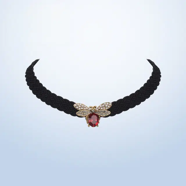 兰盈 奥地利水晶锁骨链轻奢小众#好运 合金 项链 女款