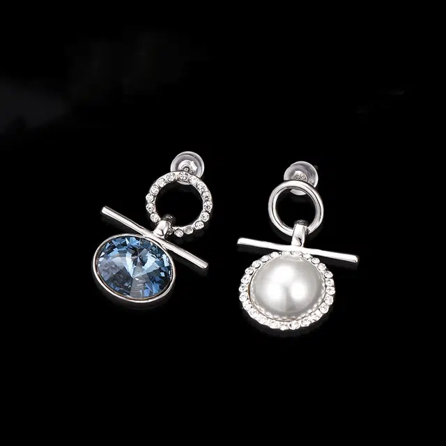 兰盈 轻奢小众耳饰品#好运 奥地利水晶 耳环 女款