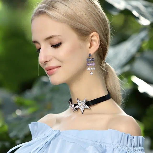 兰盈 轻奢小众 原创设计 合金 耳环 女款