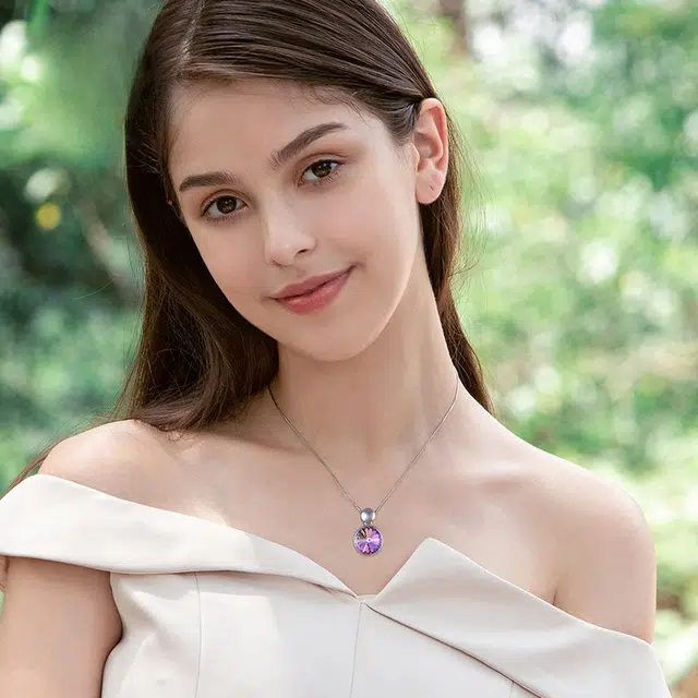 兰盈 圆锁骨链轻奢小众原创设计 合金 项链 女款