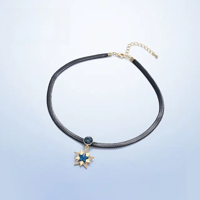 兰盈 星星水晶 合金 项链 女款