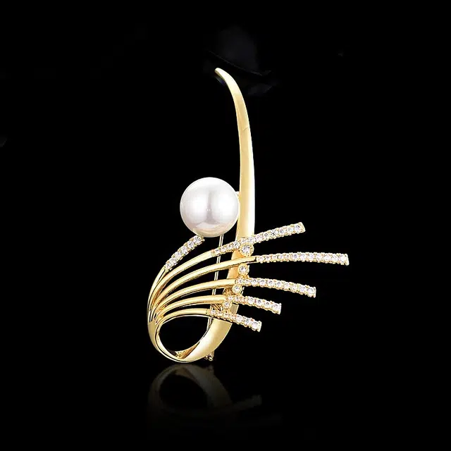 兰盈 翅膀水晶 合金 胸针 男女同款情侣款