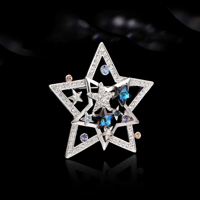 兰盈 轻奢小众 环保合金 胸针 男女同款情侣款